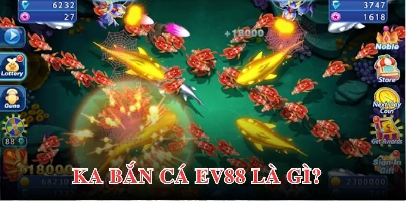 KA bắn cá EV88 tập hợp hệ sinh thái sinh vật biển giá trị, độc đáo  